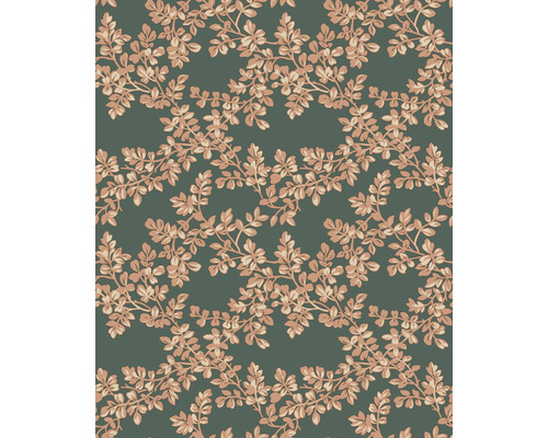 Papier peint à motif de feuilles