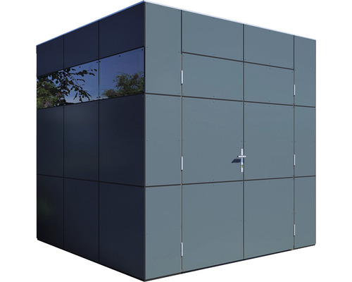 Abri de jardin moderne avec fenêtre et porte
