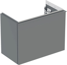 Grauer Waschtischunterschrank