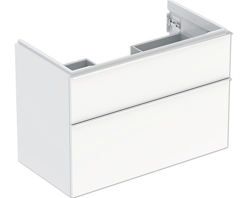 Meuble sous-vasque GEBERIT iCon couleur de façade blanc brillant 88,8 x 61,5 x 47,6 cm 502.305.01.2