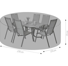 Housse de protection pour table de jardin et chaises, 230 x 135 x 70 cm