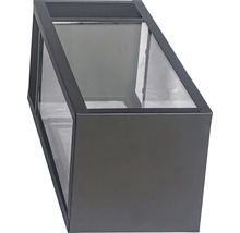 Châssis de culture en métal et verre