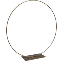 Arc de cercle pour décoration sur pied rectangulaire