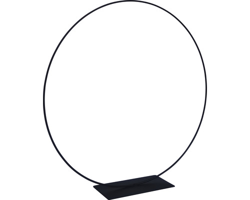 Arche métallique ronde avec support pour décorations