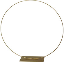 Arc métallique circulaire avec base pour décorations