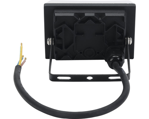 Rückseite eines LED-Strahlers mit Kabel