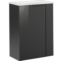 Waschtischunterschrank FACKELMANN Small Bathroom Collection BxHxT 44 x 60 cm x 24,3 cm Frontfarbe anthrazit 86011