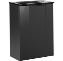 Waschtischunterschrank FACKELMANN Small Bathroom Collection BxHxT 44 x 60 cm x 24,3 cm Frontfarbe anthrazit 86011