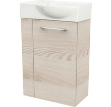 Waschtischunterschrank FACKELMANN Small Bathroom Collection BxHxT 44 x 60 cm x 24,3 cm Frontfarbe alaska esche 86067