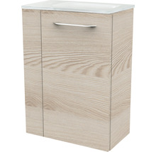 Waschtischunterschrank FACKELMANN Small Bathroom Collection BxHxT 44 x 60 cm x 24,3 cm Frontfarbe alaska esche 86067