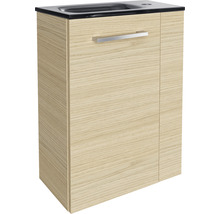 Waschtischunterschrank FACKELMANN Small Bathroom Collection BxHxT 44 x 60 cm x 24,3 cm Frontfarbe sand eiche 84651