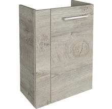 Waschtischunterschrank FACKELMANN Small Bathroom Collection BxHxT 44 x 60 cm x 24,3 cm Frontfarbe eiche natur 84667