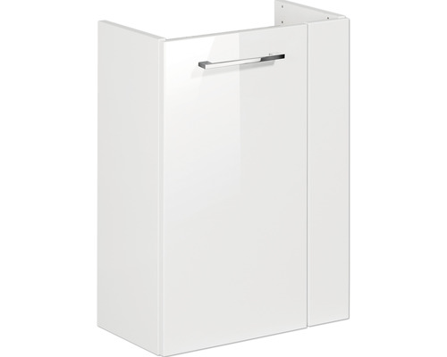 Waschtischunterschrank FACKELMANN Small Bathroom Collection BxHxT 44 x 60 cm x 24,3 cm Frontfarbe weiß hochglanz 86015