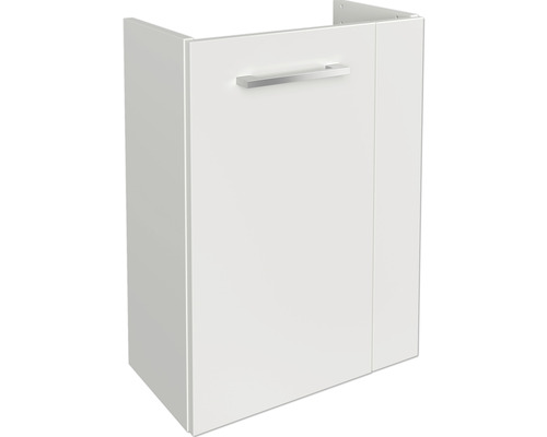Weißer Waschtischunterschrank mit Griff