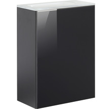 Waschtischunterschrank FACKELMANN Small Bathroom Collection BxHxT 44 x 60 cm x 24,3 cm Frontfarbe anthrazit 86022