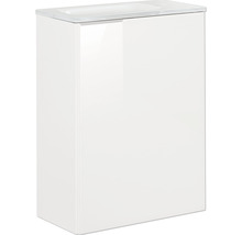 Waschtischunterschrank FACKELMANN Small Bathroom Collection BxHxT 44 x 60 cm x 24,3 cm Frontfarbe weiß weiß glänzend 86023