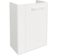 Weißer Waschbeckenunterschrank mit Griff