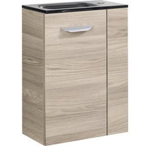 Waschtischunterschrank FACKELMANN Small Bathroom Collection BxHxT 44 x 60 cm x 24,3 cm Frontfarbe esche grau 86055