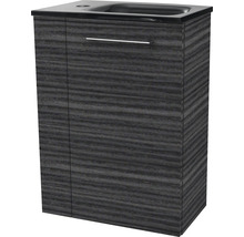 Waschtischunterschrank FACKELMANN Small Bathroom Collection BxHxT 44 x 60 cm x 24,3 cm Frontfarbe dark oak 86061