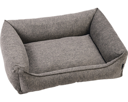 Hundebett beeztees Memory Foam Zia Grau 80 x 60 cm orthopädisches Bett zum entspannten liegen