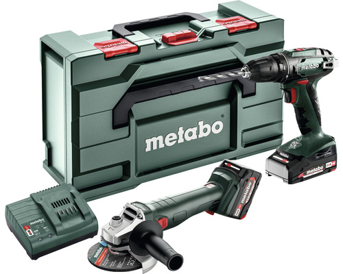 Kit pro 18V Bosch Professional perceuse-visseuse sans fil + meuleuse  d'angle avec 2x batteries (4,0Ah), chargeur et 2x L-BOXX 136 - HORNBACH  Luxembourg