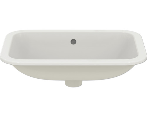 Vasque à encastrer rectangulaire en céramique sanitaire