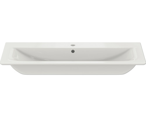 Lavabo en céramique de forme rectangulaire