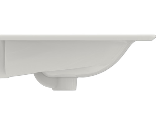 Keramikwaschbecken von unten