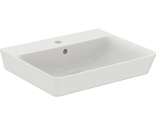 Ideal Standard Waschtisch Connect Air Cube 55 cm weiß mit Beschichtung E0299MA Waschtisch aus Keramik