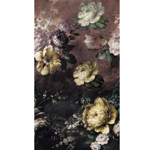 Papier peint décoratif à fleurs avec motif floral