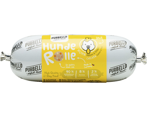 En-cas pour chiens Purbello saucisse pour chiens au poulet 200 g