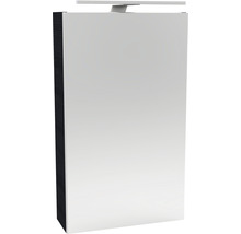 Spiegelschrank FACKELMANN SBC Small Bathroom Collection 400 x 16,2 x 680 mm dark oak 1-türig LED links