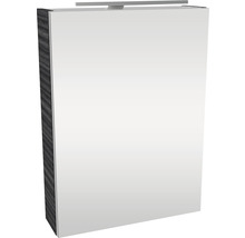 Spiegelschrank FACKELMANN SBC Small Bathroom Collection 500 x 16,2 x 680 mm dark oak 1-türig LED rechts