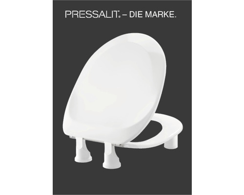 Abattant WC PRESSALIT Projecta Pro avec rehausse 50 mm blanc