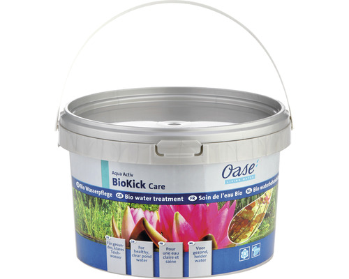 Activateur de bassin Oase AquaActiv BioKick Care 2 l Seau Oase BioKick Care pour le traitement de l''eau