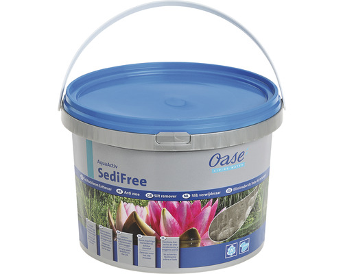 Anti-vase pour bassin Oase AquaActiv SediFree 5 l Oase SediFree anti-vase pour bassin en seau