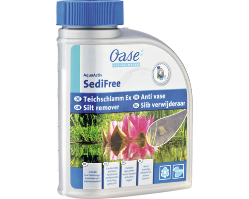Anti-vase pour bassin Oase AquaActiv SediFree 500 ml