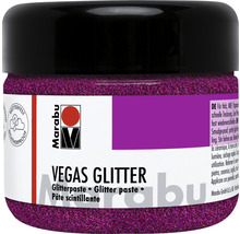 Pâte scintillante Marabu Vegas paillettes roses 533 225 ml