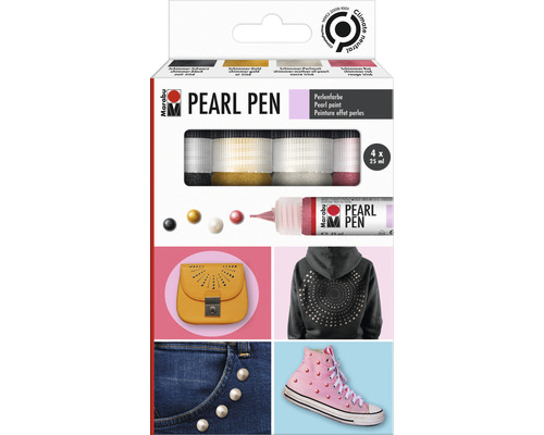Lot de 4 Pearl Pen assortiment 4 Pearl Pen