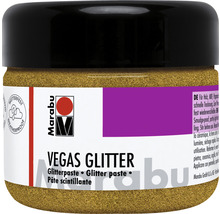 Pâte scintillante Marabu Vegas paillettes dorées 584 225 ml