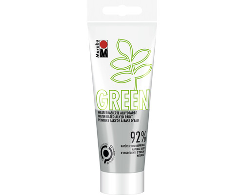 Marabu Green Wasserbasierte Alkydfarbe steingrau 169 100 ml Marabu Green wasserbasierte Alkydfarbe in einer Tube