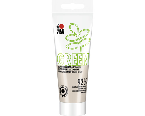 Green Series - Wasserbasierte Alkydfarbe 246 cremebeige 100 ml