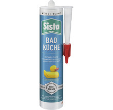 Mastic Sista Salle de bains & cuisine cartouche blanc