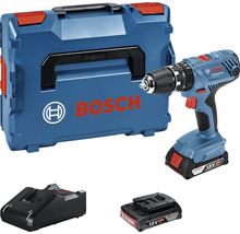 Perceuse-visseuse à percussion sans fil GSB 18V-21, y compris 2x batteries ProCORE (2.0 Ah) et chargeur
