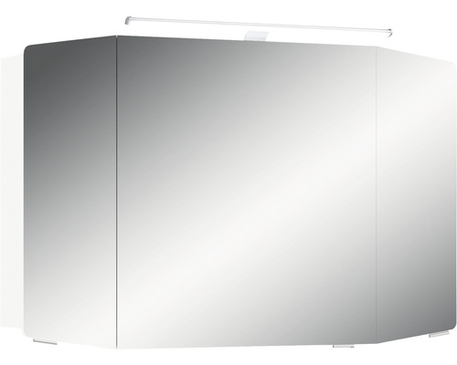 Armoire de toilette Pelipal Cassca Sprint 100 x 17 x 67 cm blanc 3 portes led IP 20