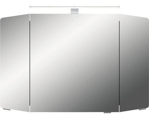 Armoire de toilette Pelipal Cassca Sprint 100 x 17 x 67 cm chêne riviera 3 portes led IP 20