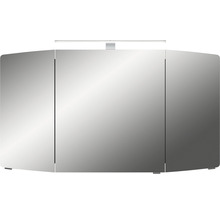Spiegelschrank Cassca Sprint 120 x 17 x 72,3 cm eiche riviera 3-türig LED IP 20