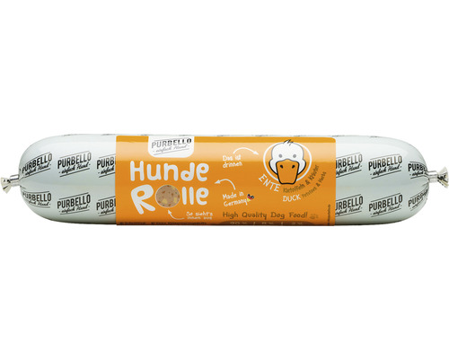 En-cas pour chiens Purbello saucisse pour chiens au canard 400 g