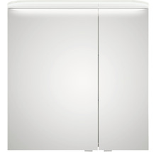 Spiegelschrank Balto Sprint 70 x 17 x 72,3 cm weiß 2-türig LED IP 20