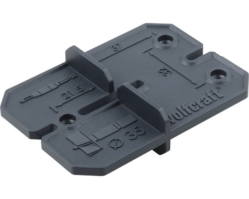 Wolfcraft Logo. Dübellehre für präzise Bohrungen.